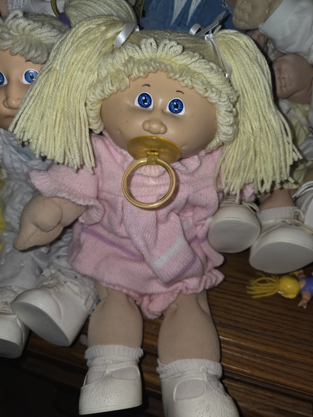 Vintage 1983 Cabbage Patch With Pacifier.